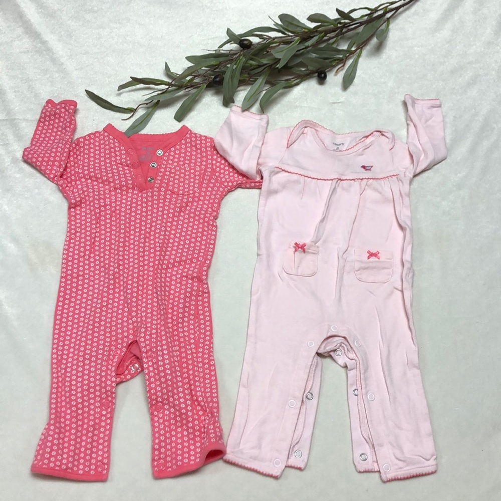 Carters cotton one pieces